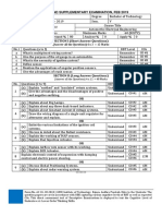 Semester End Supplementary Examination, Feb 2019