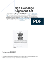 Foreign Exchange Management Act