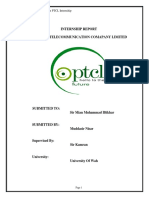 Internship Report Pakistan Telecommunication Comapany Limited