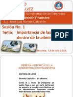 Presentacion Sesion I. Admon Financiera. 2019
