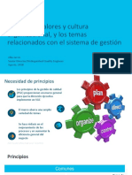 Valores en La Organización