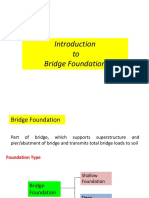 Introduction To Bridge Foundation