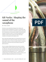 KB Necks: Shaping The Sound of The Saxophone: by Paul Haar