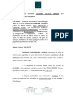 Petição para o STF defesa de Lula