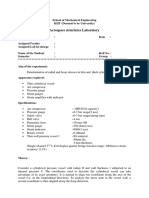 Determination of Radial and Hoop Stresses in Cylindrical Vessels