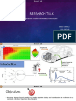 Research Talk: Introduction To Combustion Modelling in Diesel Engines