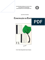 Apostila Construção de Edifícios 2019 1 Prof. Pedro K X Bastos Ufjf