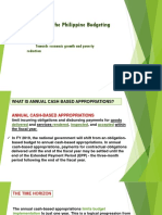 REFORMING The Philippine Budgeting System: Towards Economic Growth and Poverty Reduction