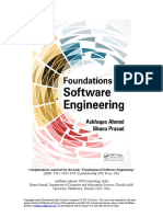 Complimentary Material For The Book "Foundations of Software Engineering"