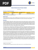 Select Infrastructure Private Limited: Summary of Rated Instruments