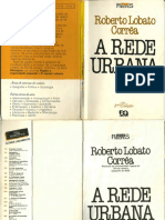 Livro a Rede Urbana - RLCorrêa