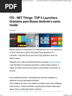 Launchers Gratuitos Para Boxes Top 5 Android e Como Mudar