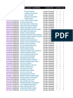 Listado de profesores y auxiliares educativos