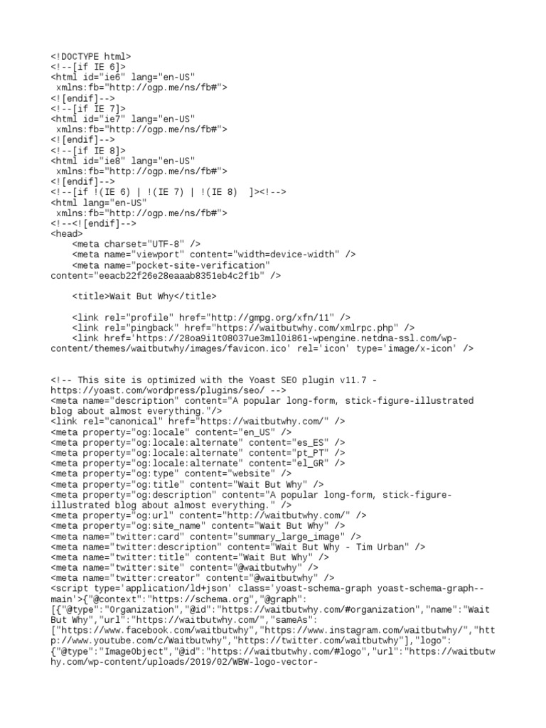 WHAITBUTWHY | PDF | Cascading Style Sheets | Java Script