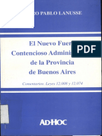 Lanusse Pedro Pablo - El Nuevo Foro Contencioso Administrati PDF