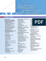 Gastrointestinal Manifestations of Extraintestinal Disorders and Systemic Disease