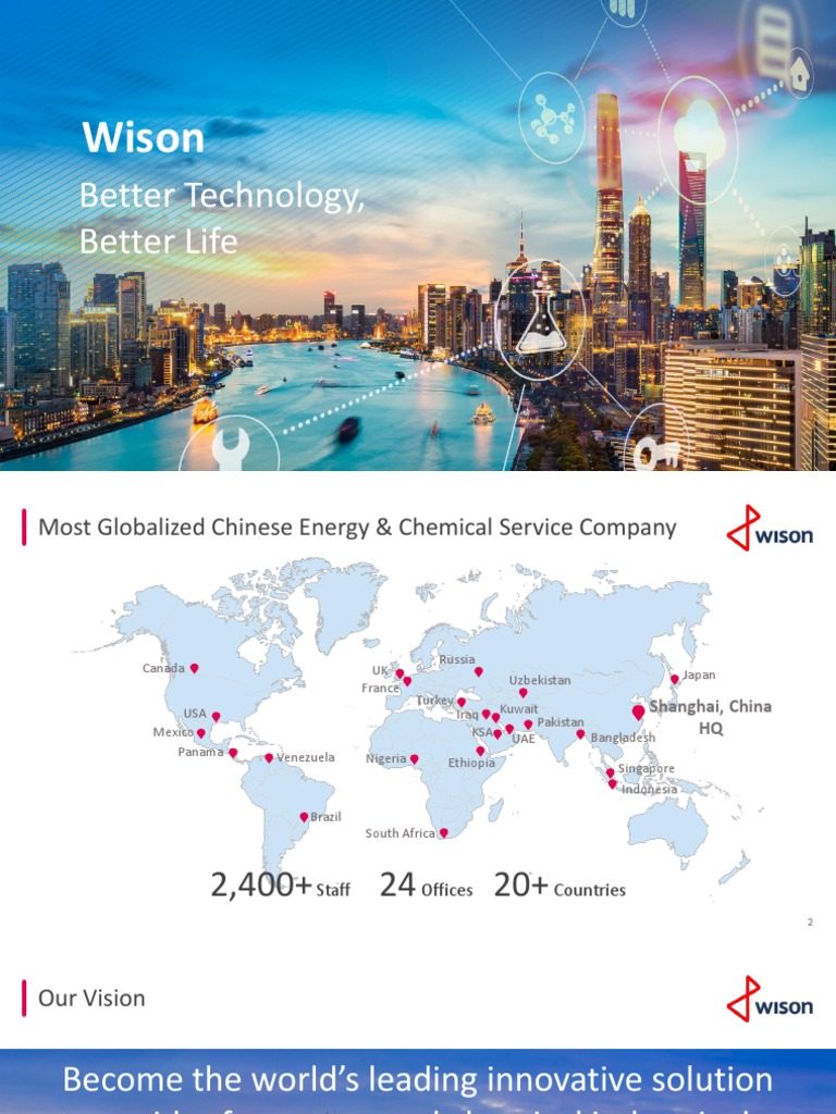 Wison Engineering: Global Energy Solutions | PDF | Chemical Industry ...