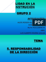 Responsabilidad de La Dirección1111