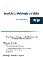 FISIOLOGIA DA VISAO AULA 2.ppt