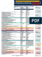 Calendario Academico 2019 Presencial Web