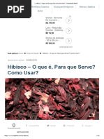 → Hibisco - O que é, Para que Serve_ Como Usar_ 【Atualizado 2018】