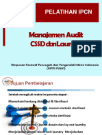 Manajemen Audit CSSD & Londri 2019