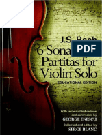 Bach Partitas e Sonatas Violino Solo