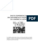 Doce Experiencias de Desarrollo Indigena en America Latina