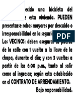 Ha Desaparecido Una Bicicleta Del INTERIOR de Esta Vivienda