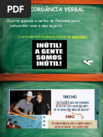 Concordância Verbal Ofc