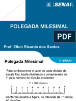 Paquimetro de Polegada Milesimal