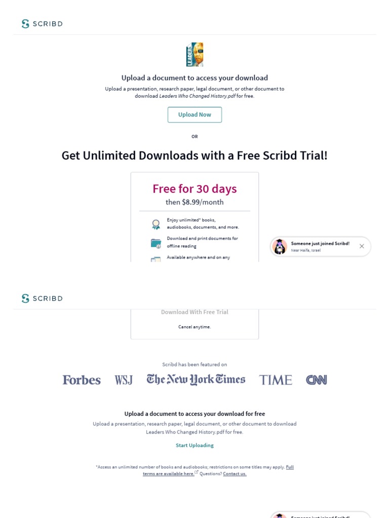 Choose A Plan - Scribd | PDF