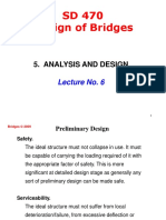 SD 470 Design of Bridges