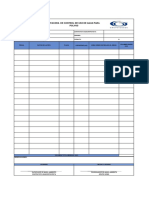 Formato 01 Bitacora para Control de Uso de Agua para Polvos