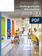 AUB Undergraduate Admissions Guide 2019