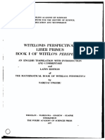 WITELO, S. Unguru (Ed.) - Perspectiva. Book I (1977, Ossolineum) PDF