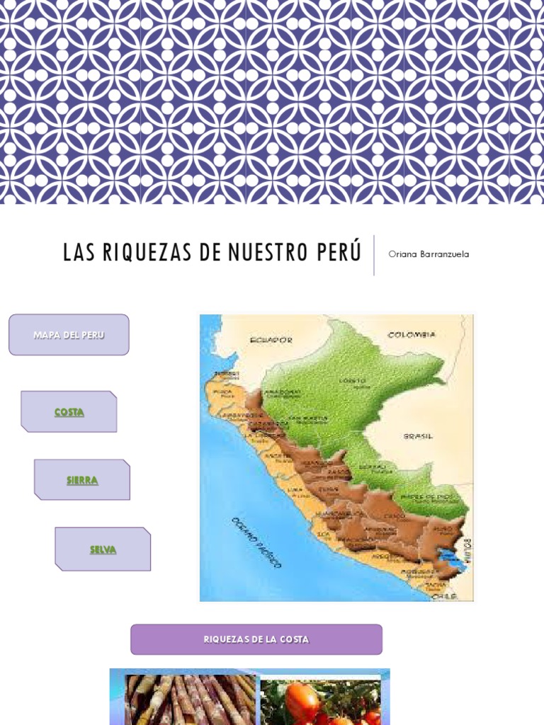 Las Riquezas de Nuestro Perú | PDF