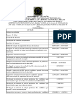 Cronograma Do Concurso TAE - Atualizado 13 - 06 - 19 PDF