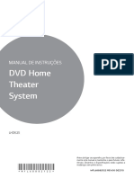 DVD Home Theater System LG LHD625