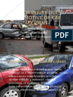 Death or Injury Due To Automotive or Car