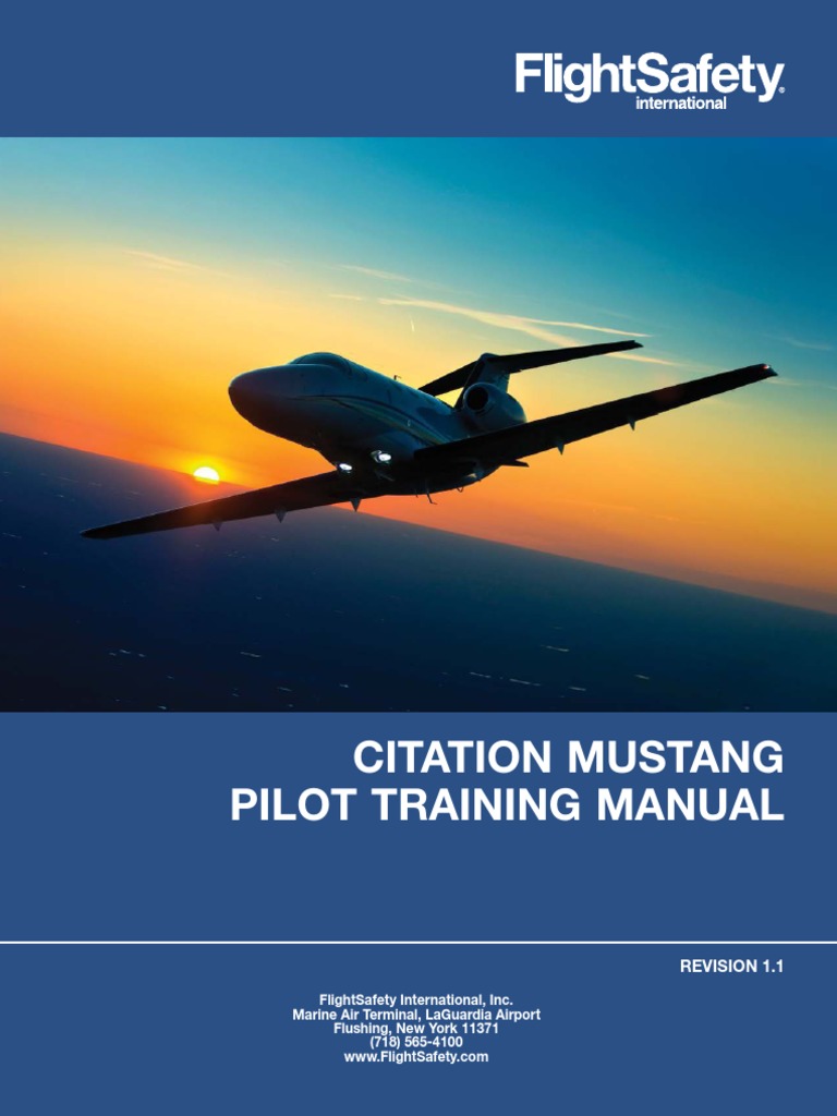 Citation Mustang Pilot Training Manual Door Empennage