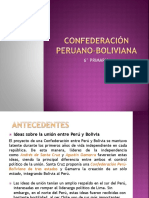 CONFEDERACION PERUANA BOLIVIANA