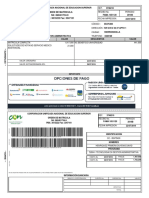 Ejemplo de Liquidación de Matricula