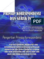 Prinsip Korenspondensi Dan Gerak Inti