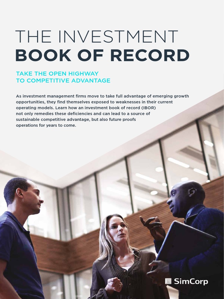 The Investment Book of Record Competitive Advantage SimCorp Paper PDF