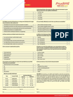 Risk Assesment Questionnaire