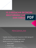 10.3 Kegiatan Ekonomi Sarawak Dan Sabah