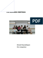 English For Business Meetings PDF