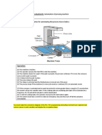 Evaluation#3: Automation of Pressing Machine Name