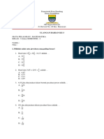 Soal Matematika Kelas 5 Semester 2 Ulangan Harian Ke-3